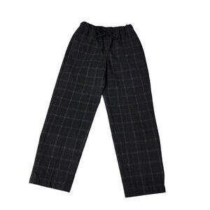 Aritzia Babaton‎ Jimmy Pants XXS Black Cropped Drawstring Trousers Stretch